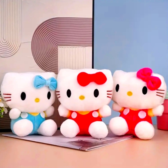 Perfect Valentine's Gift;  Hello Kitty Stuffed Toy (New).  $8 each. - Picture 1 of 5